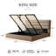 Lit plateforme tapissier avec rangement relevable-231838670-230536740