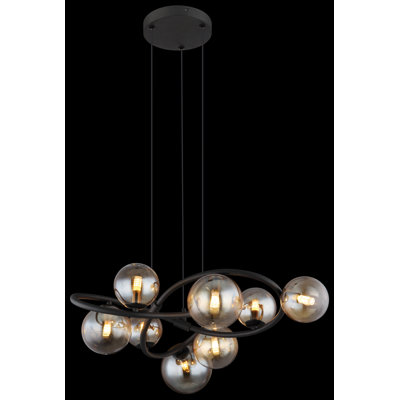 Nakasi 8 - Light Matte Black Pendant