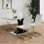 Table en verre de style moderne