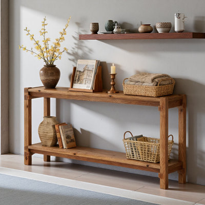 Table d'appoint Couch, console, table de vestibule, table de vestibule à 2 niveaux
