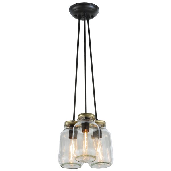 Meyda Lighting Rustic Lodge 3 - Light Cluster Pendant | Wayfair