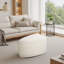 Triangular Upholstered Ottoman-1987657584