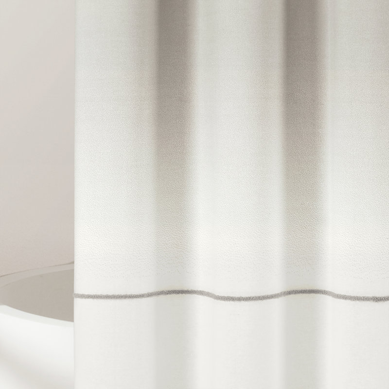 Rideau de douche simple, Gris