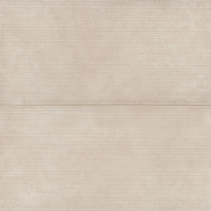 Thaddeus 24" x 48" Porcelain Wall & Floor Tile, Creme