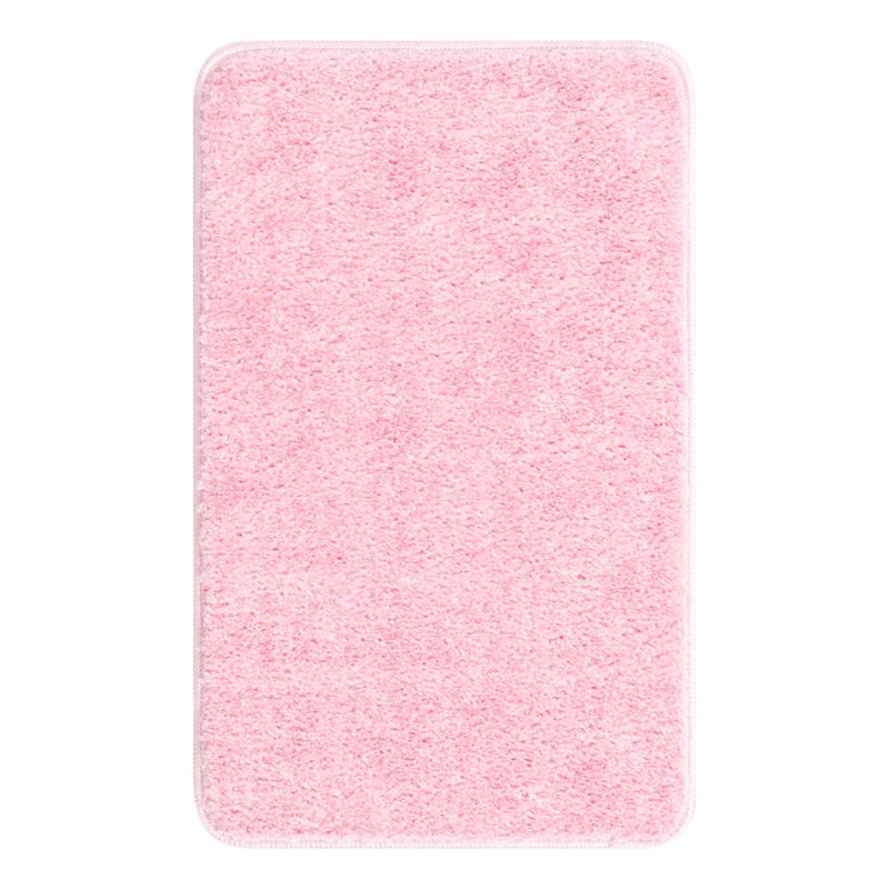 Carennac Non-Slip Bath Mat, Baby Pink