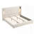 Upholstered Bed Frame With High Wingback Headboard-81472475
