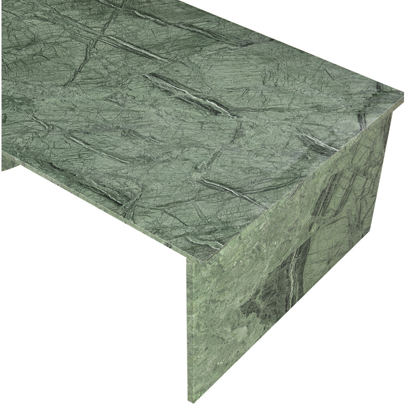 Table basse Salerno, Vert