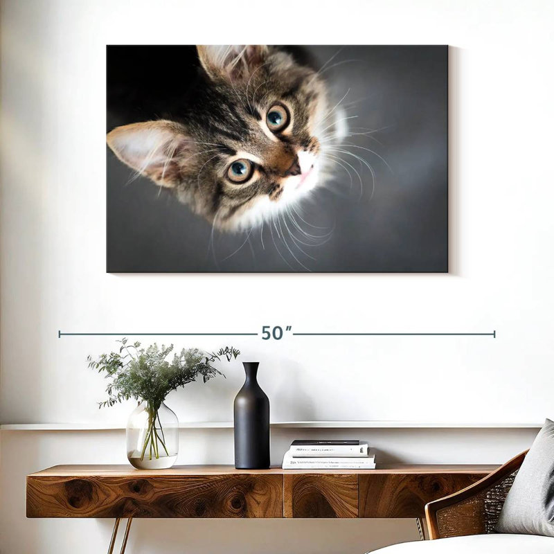 A Cat, 26" H x 39" W