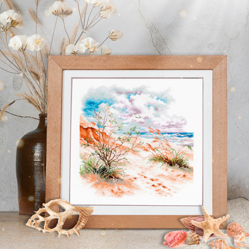 Sea Dunes Counted Cross Stitch Kit by Magic Needle 70-17