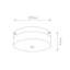Harworth Flush Mount-25305091-25305092