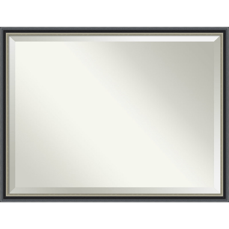Earsie Solid Wood Wall Mirror, Rectangle, 24.75" x 30.75"