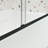 Bathtub Bypass Shower Door, 1/4" Tempered Glass, Matte Black, 56"-60"x58", Stainless Steel Handle, Leak, Bathroom Smooth Sliding, Accessory-118139155