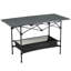 Rectangular Metal Folding Outdoor Camping Table , 115.1cm cm W 55.1cm cm D