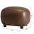 23" Wide Faux Leather Upholstered Ottoman Set Of 2-1562724439
