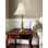 Lampe de table en laiton antique satiné 27 po Patrick Henry