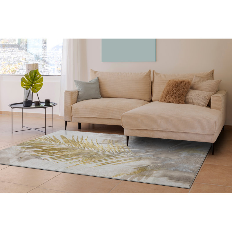Alleisha Floral Area Rug, Rectangle 120 x 170cm