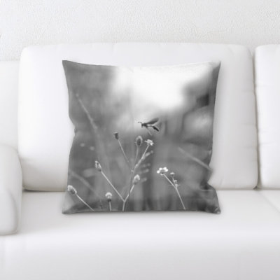 Microsuede Reversible Throw Pillow