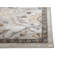 Tapis beige, bleu et brun