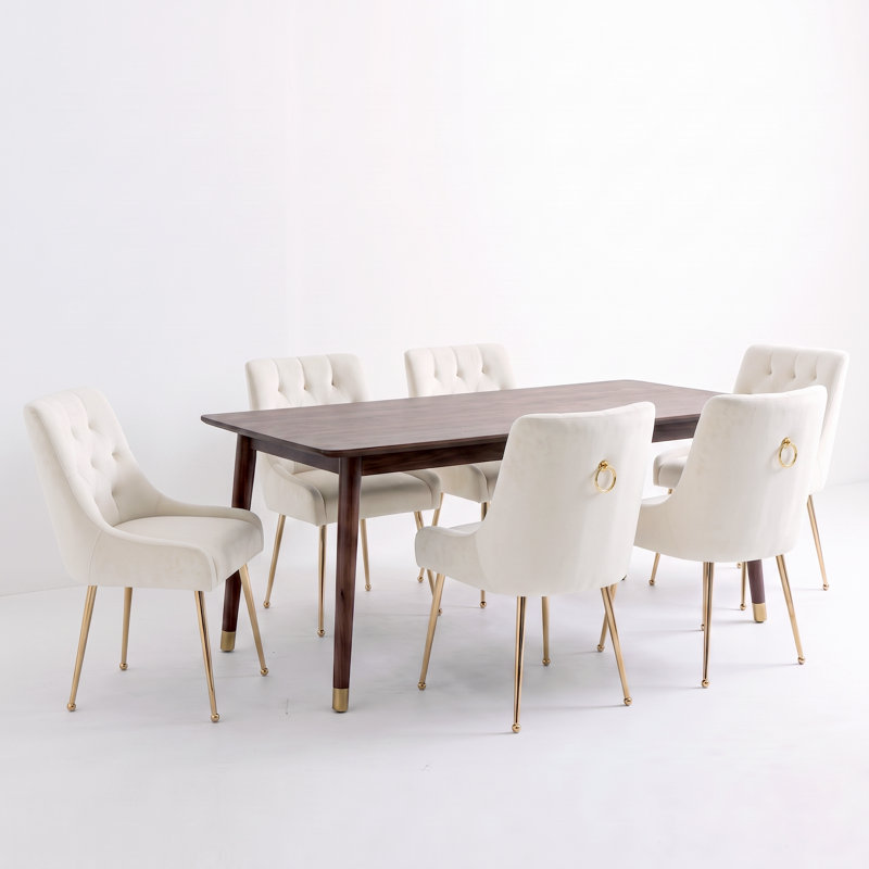 Chaise d'appoint Mayreli, Beige
