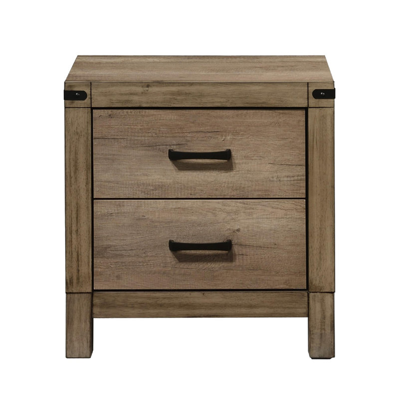 Rustic Tall Nightstand