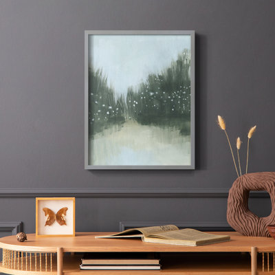Marsh Morning Fog II Framed Print - Solid Wood