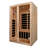 Dynamic Saunas Santiago 2-Person Low EMF FAR IR Sauna in Canadian Hemlock