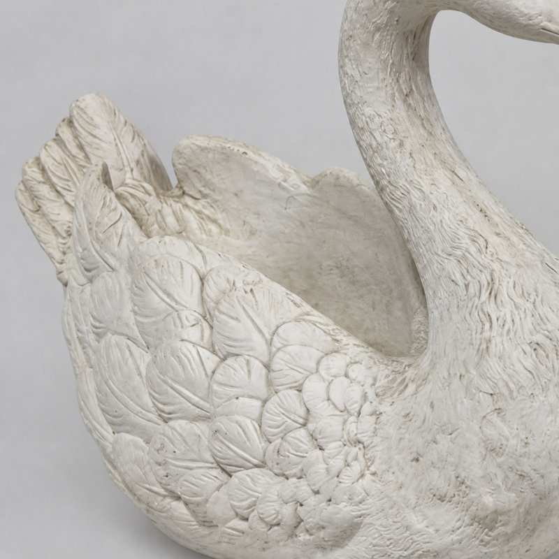 White Swan Garden Planter