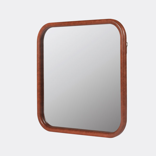 House of Hampton® Jyree Engineered Wood Rectangle Wall Mirror | Wayfair