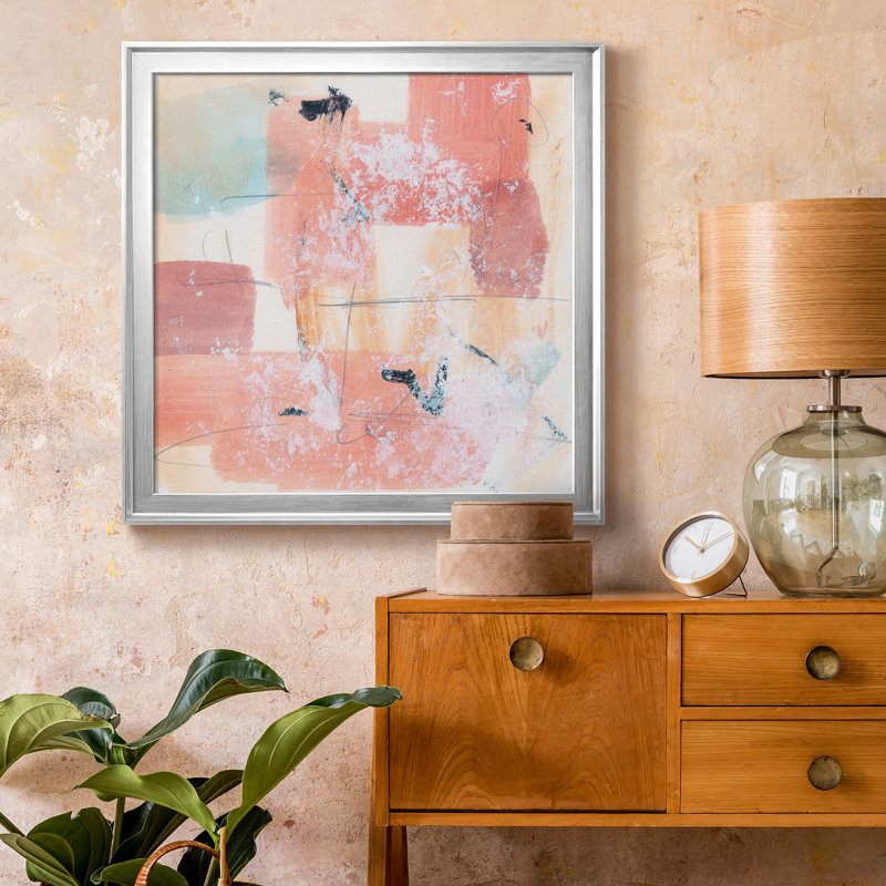 Warm Warm Under II - Toile encadrée de qualité supérieure - prête à être accrochée, H 22,5 po x l 22,5 po x P 1,5 po