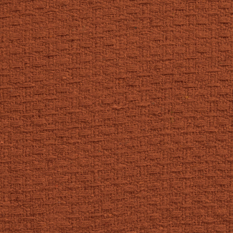 Pahokee Square Throw Pillow Cover, Terracotta