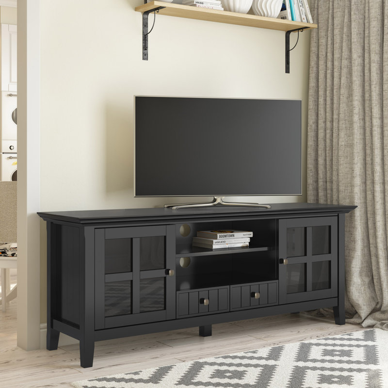 Acadian - 60" TV Media Stand, Black