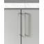 Poignée d'armoire 6-1 / 4 po (160 mm) de Solar Series en chrome poli moderne d'un centre à l'autre (paquet de 5)-113213769