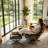 Swivel Lounge Chair With Ottoman-1417411088