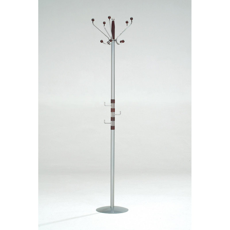 Steel Freestanding 13 - Hook Coat Rack