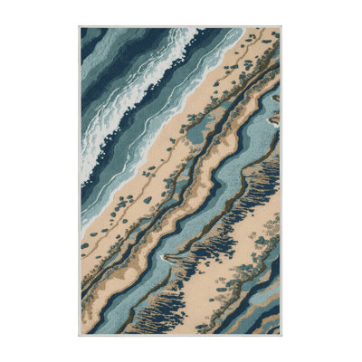 Tapis côtier lavable Atlantic Shoreline