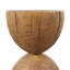 Table basse ronde 12,2 po brun clair-1003586515