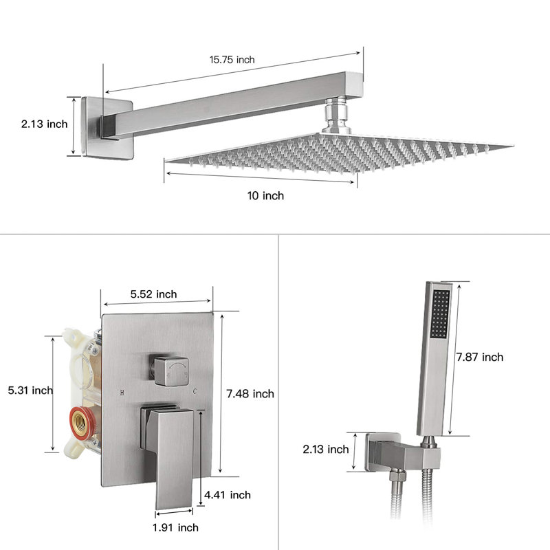 Diverter Accent, Brushed Nickel