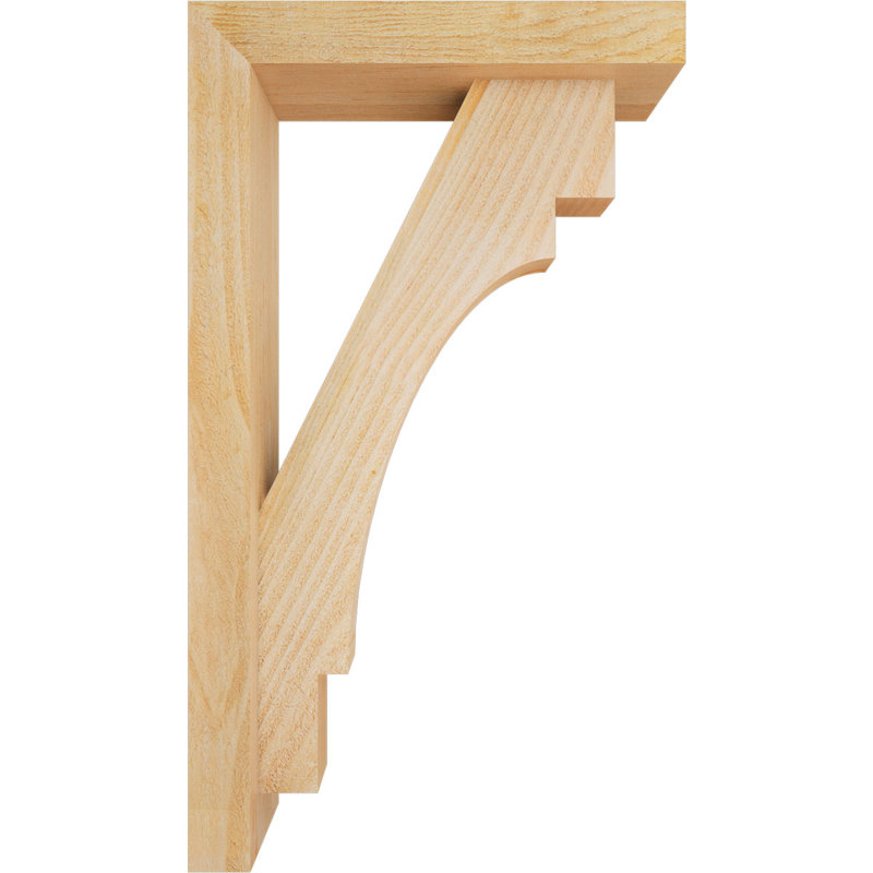 Support Merced Block avec support décalé, 28 x 16, Sapin Douglas de l 4 po (scié brut)