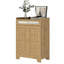 Armoire de rangement avec tiroir et tablette réglable pour la cuisine, la salle à manger et la salle de bain