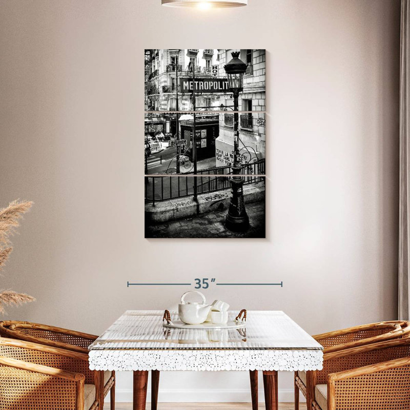 Sireci Paris Metro, 45" H x 28" W