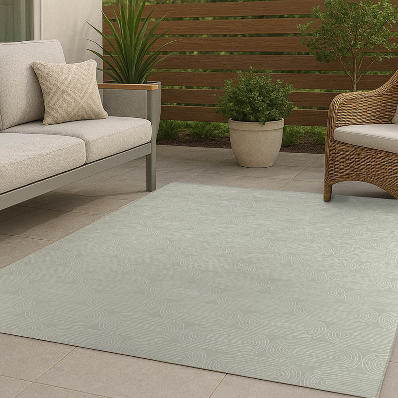 Earthy Embrace Non-Slip Outdoor Rug, Rectangle 2' x 3'
