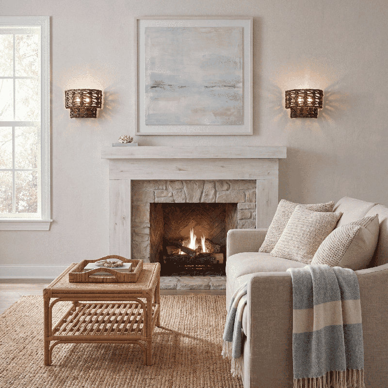 Silencio 2-Light Wall Wall Sconce in Riviera Brass by Breegan Jane