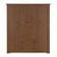 Armoire penderie 4 portes avec 2 tiroirs-878230032