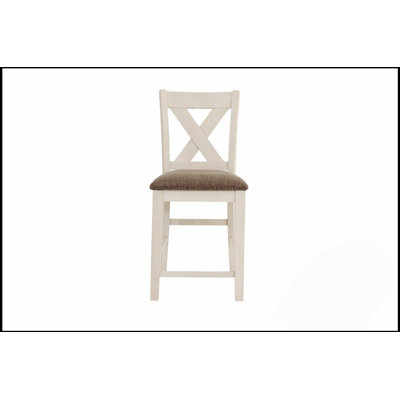 Ensemble de salle à manger à hauteur de comptoir 5 pièces avec tablettes de rangement et chaises hautes Modern Modern