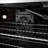 ZLINE Autograph 36 in. Paramount Gas Range in Stainless Steel with Polished Gold Helix Handle-119236535