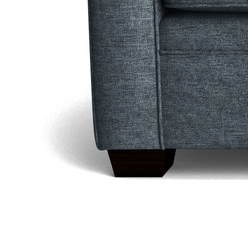 Quaker Upholstered 84'' Sofa, Espresso, Jango Copen