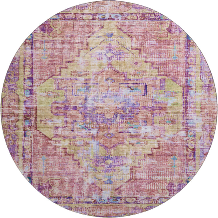 Premium Machine Washable Lubbers AMF1730 Global Rug