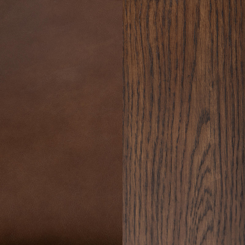 Fauteuil d'appoint en tissu Julina, Cacao Rish
