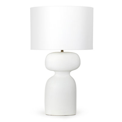 Bardot Metal Table Lamp (White)