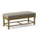Banc en bois massif Louisa